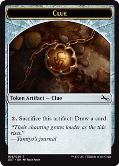 Clue Token (18) [Unstable]