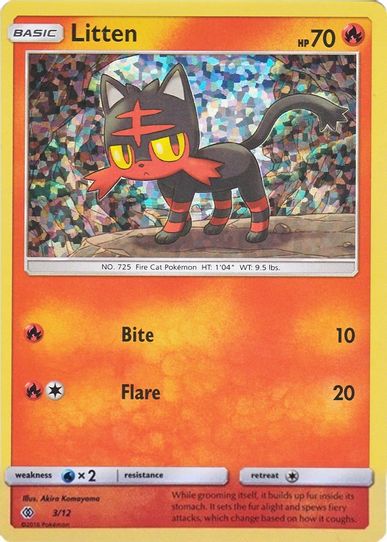 Litten (3/12) [McDonalds Promos 2017]