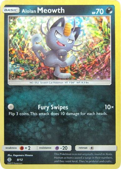 Alolan Meowth (8/12) [McDonalds Promos 2017]