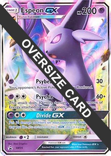 Espeon GX 35 (SM Black Star Promos) (SM35) [First Partner Pack Jumbo Cards]
