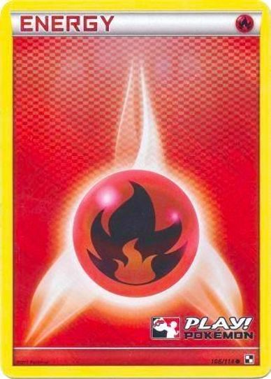 Fire Energy 106/114 (Play! Pokemon Promo) [League & Championship Cards]