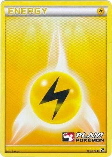 Lightning Energy 108/114 (Play! Pokemon Promo) [League & Championship Cards]