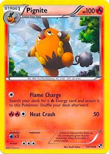Pignite (Cracked Ice Holo) (17) [Miscellaneous Cards & Products]