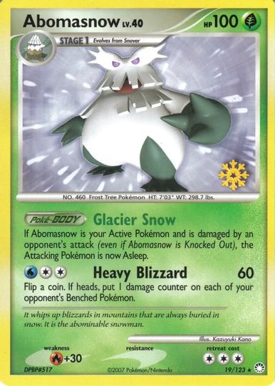 Abomasnow (19/124) [Countdown Calendar Promos