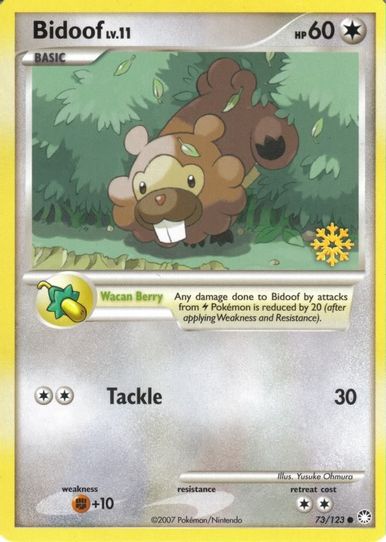 Bidoof (73/124) [Countdown Calendar Promos