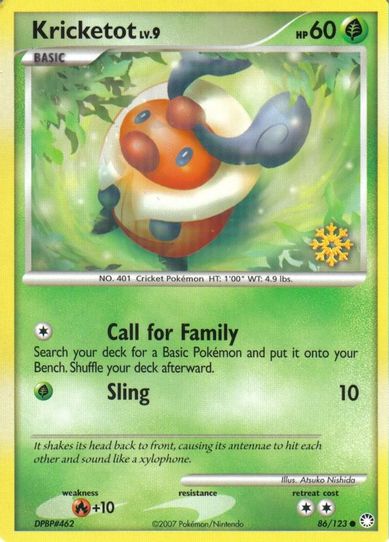 Kricketot (86/124) [Countdown Calendar Promos