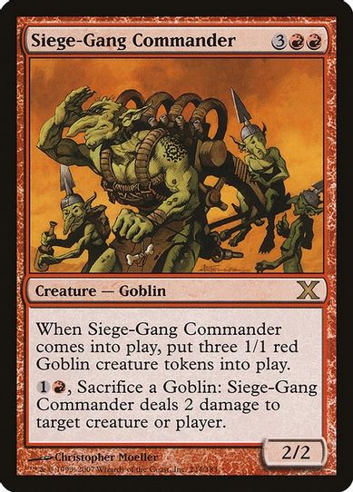 Siege-Gang Commander (234) [10th Edition]