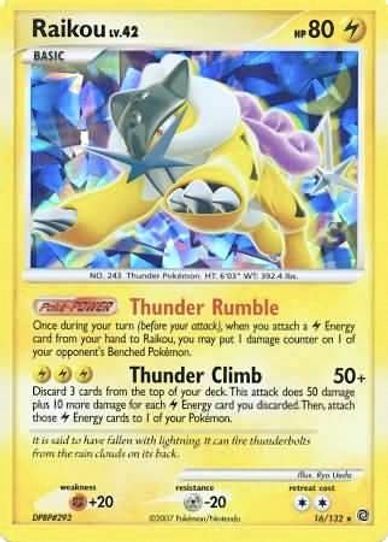 Raikou (Cracked Ice Holo) (16) [Miscellaneous Cards & Products] – Pokemon  Plug