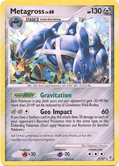 Metagross (Cracked Ice Holo) (7) [Blister Exclusives]