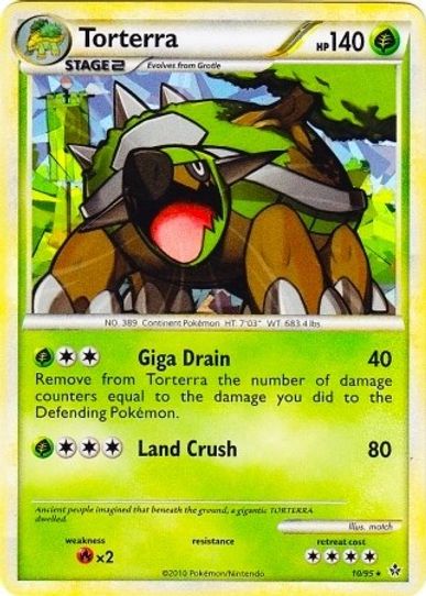 Torterra (Cracked Ice Holo) (10) [League & Championship Cards]