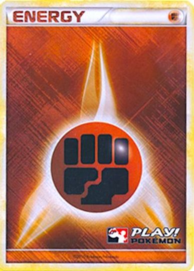 Fighting Energy (2010 Play! Pokemon Promo)[League & Championship Cards]