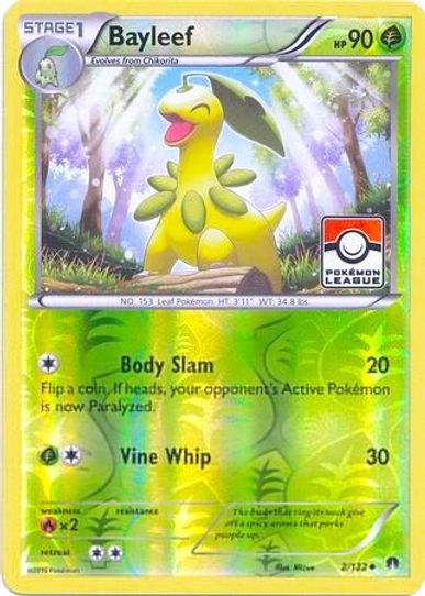Bayleef 2/122 (League Promo) [League & Championship Cards]