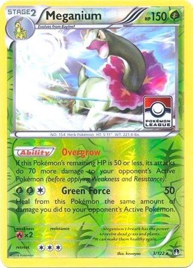 Meganium 3/122 (League Promo) [League & Championship Cards]