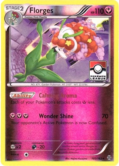 Florges 103/162 (League Promo) [League & Championship Cards]
