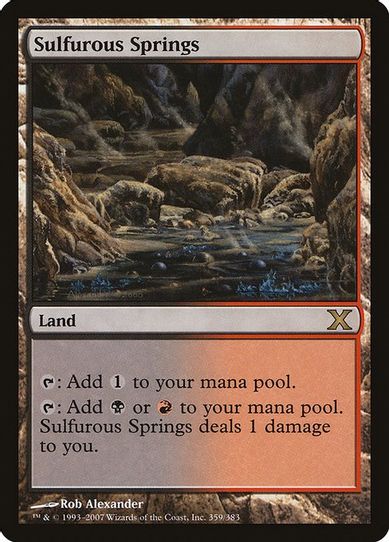 Sulfurous Springs (359) [10th Edition]