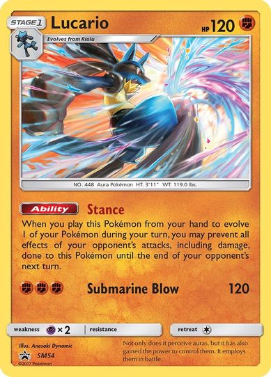 Lucario - SM (SM54) [SM Promos]