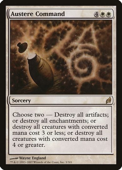 Austere Command (3) [Lorwyn]