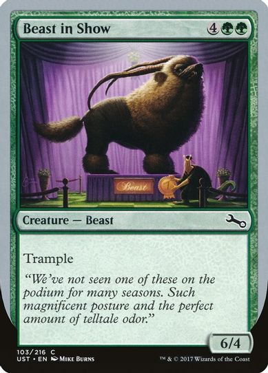 Beast in Show (B) (103) [Unstable]
