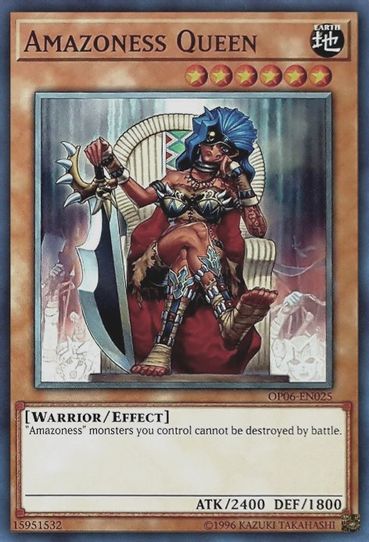 Amazoness Queen (OP06-EN025) [OTS Tournament Pack 6]
