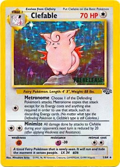 Clefable (Prerelease Promo) (1/63) [WoTC Promo]