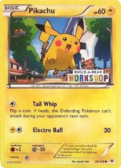 Pikachu - (Build-A-Bear Workshop Exclusive) (20) [Miscellaneous Cards & Products]