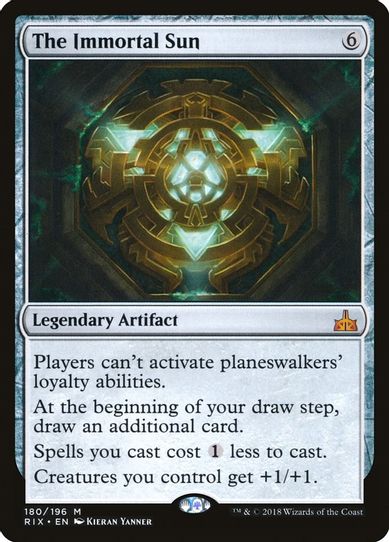 The Immortal Sun (180) [Rivals of Ixalan]
