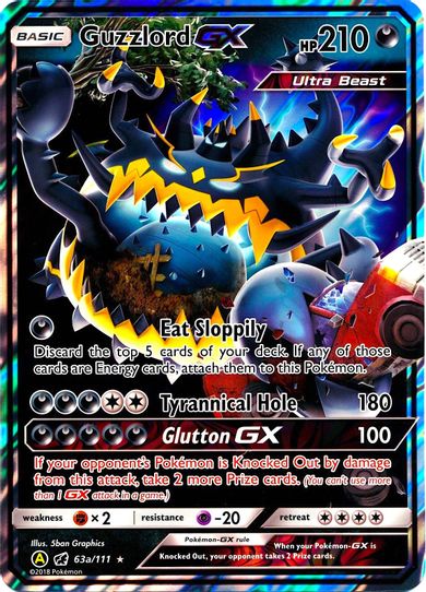 Guzzlord GX (63a) [Alternate Art Promo]