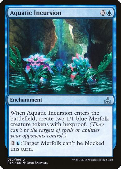 Aquatic Incursion (32) [Rivals of Ixalan]