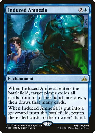 Induced Amnesia (40) [Rivals of Ixalan]