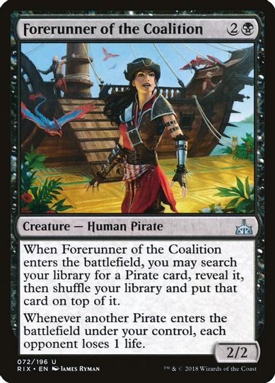 Forerunner of the Coalition (72) [Rivals of Ixalan]
