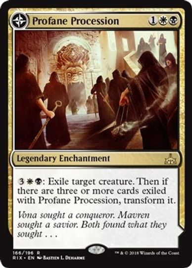 Profane Procession (166) [Rivals of Ixalan]