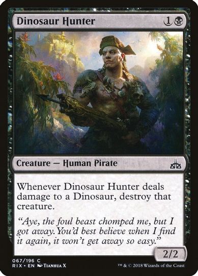 Dinosaur Hunter (67) [Rivals of Ixalan]