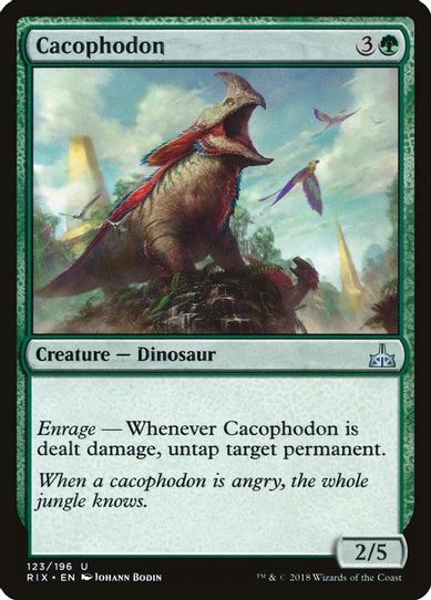Cacophodon (123) [Rivals of Ixalan]