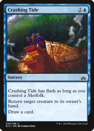 Crashing Tide (34) [Rivals of Ixalan]