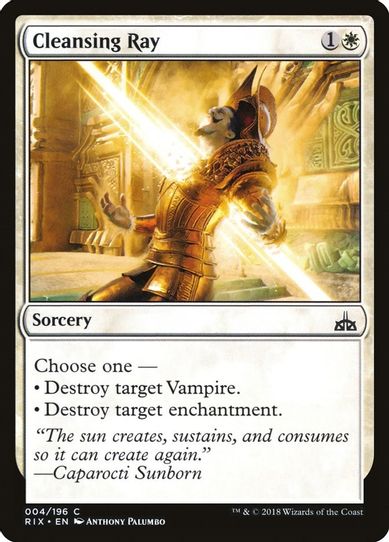 Cleansing Ray (4) [Rivals of Ixalan]
