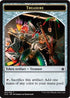 Saproling // Treasure Double-sided Token (1) [Explorers of Ixalan]
