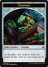 Dinosaur // Treasure Double-sided Token [Ixalan]