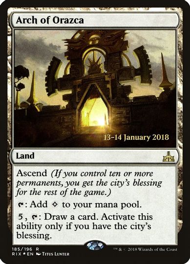 Arch of Orazca (185) [Prerelease Cards]