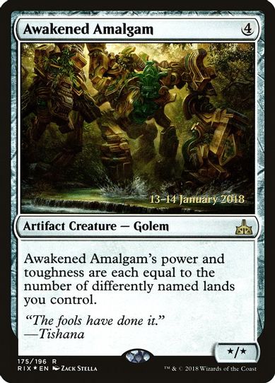 Awakened Amalgam (175) [Prerelease Cards]