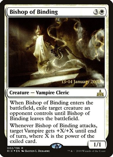 Bishop of Binding (2) [Prerelease Cards]