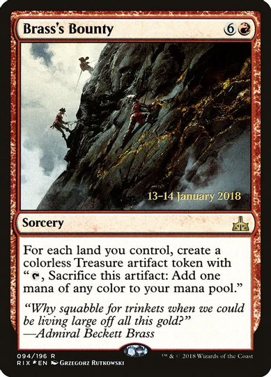 Brass's Bounty (94) [Prerelease Cards]