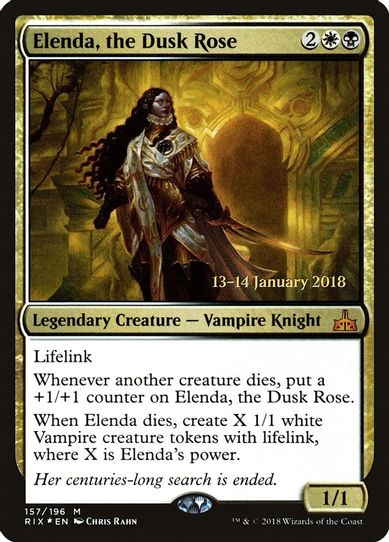 Elenda, the Dusk Rose (157) [Prerelease Cards]