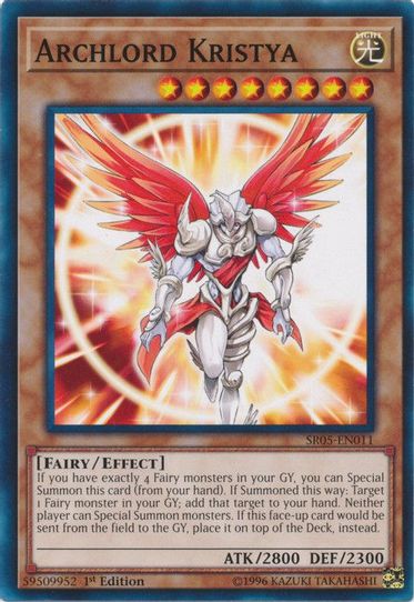 Archlord Kristya (SR05-EN011) [Structure Deck: Wave of Light]