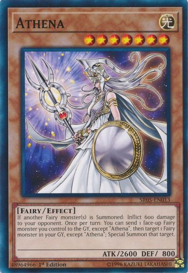 Athena (SR05-EN013) [Structure Deck: Wave of Light]
