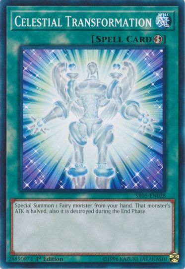 Celestial Transformation (SR05-EN028) [Structure Deck: Wave of Light]