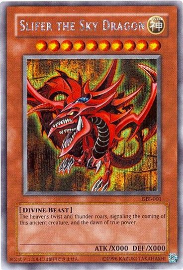 Slifer the Sky Dragon (Secret Rare) (GBI-001) [American God Cards]