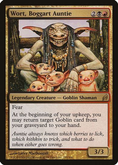 Wort, Boggart Auntie (252) [Lorwyn]