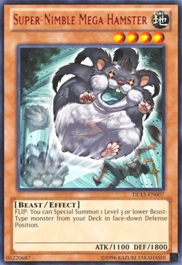 Super-Nimble Mega Hamster (Red) (DL15-EN007) [Duelist League Promo] –  Pokemon Plug