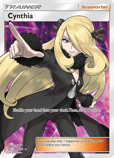 Cynthia (Full Art) (148/156) [Sun & Moon: Ultra Prism]