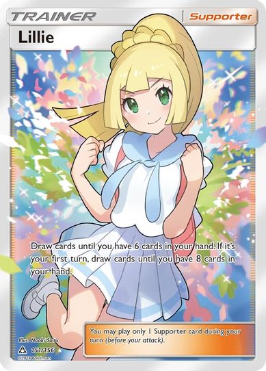 Lillie (Full Art) (151/156) [Sun & Moon: Ultra Prism]